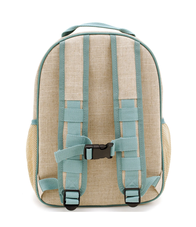 So Young Toddler Backpack - Green Stegosaurus