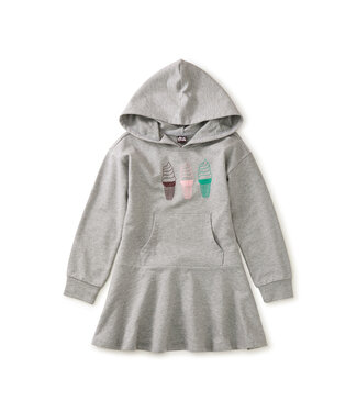 Tea Collection Hooded Sweatshirt Dress