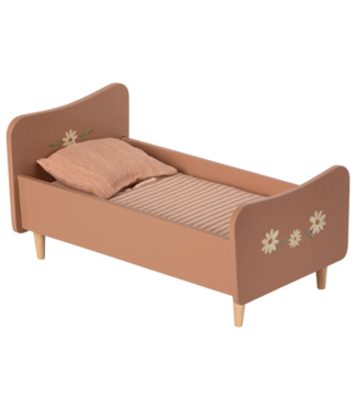 Maileg Wooden Bed Mini - Rose