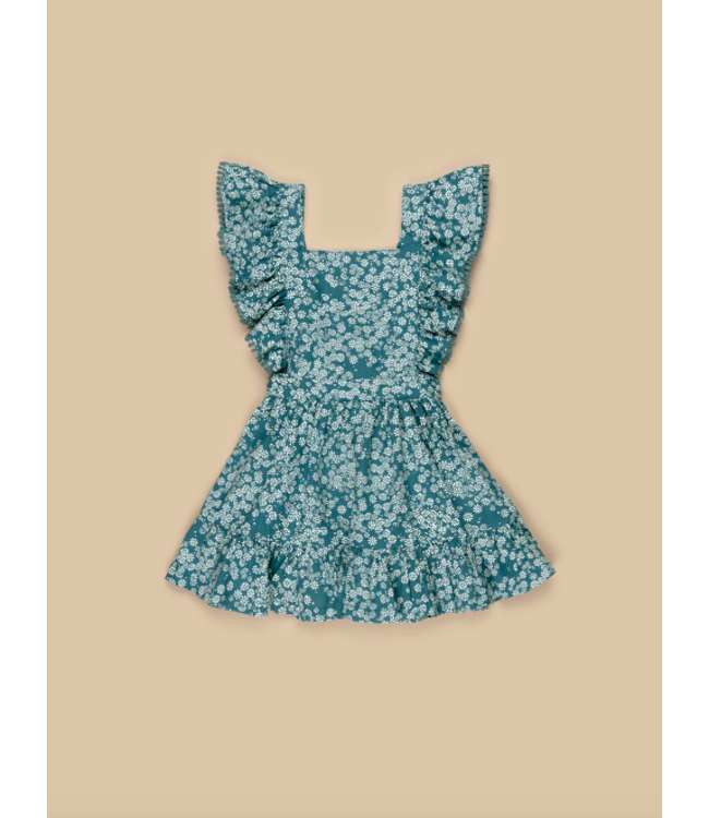 Huxbaby Daisy Ruffle Pinafore