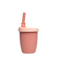 Loulou Lollipop Born To Be Wild Kids cup with straw - Bunny
