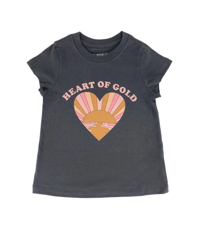 Tiny Whales Heart of Gold Tee
