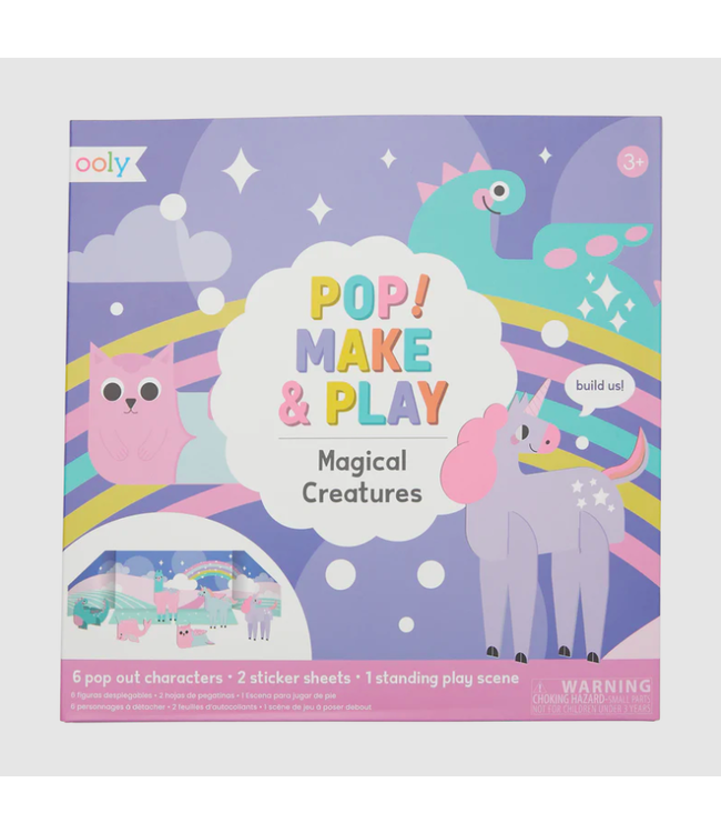 Ooly Pop! Make & Play - Magical Creatures