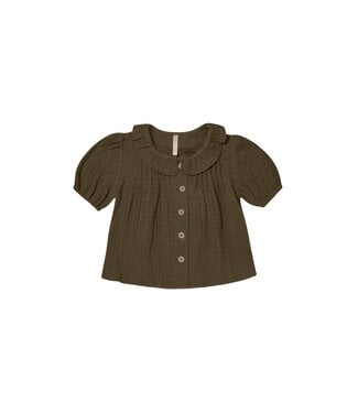 Rylee & Cru Army Jenny Blouse