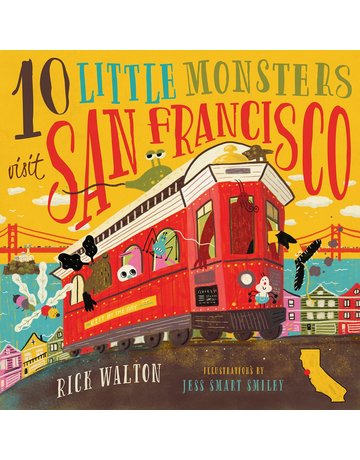 Workman Publishing 10 Little Monsters Visit San Francisco