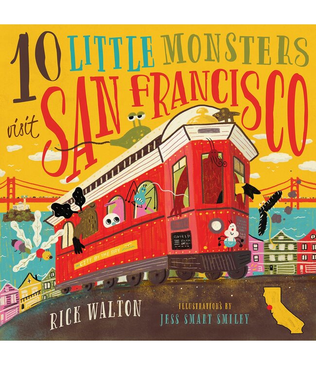 Abrams-Stewart Tabori & Chang 10 Little Monsters Visit San Francisco
