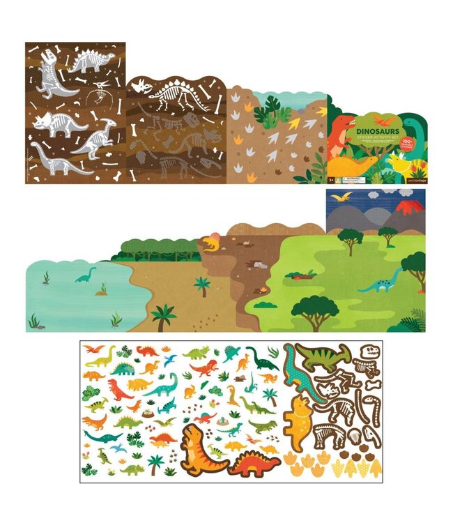Petit Collage Sticker Activity Set - Dinosaurs