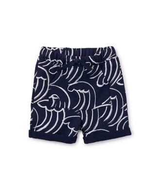 Tea Collection Big Wave Pocket Baby Shorts