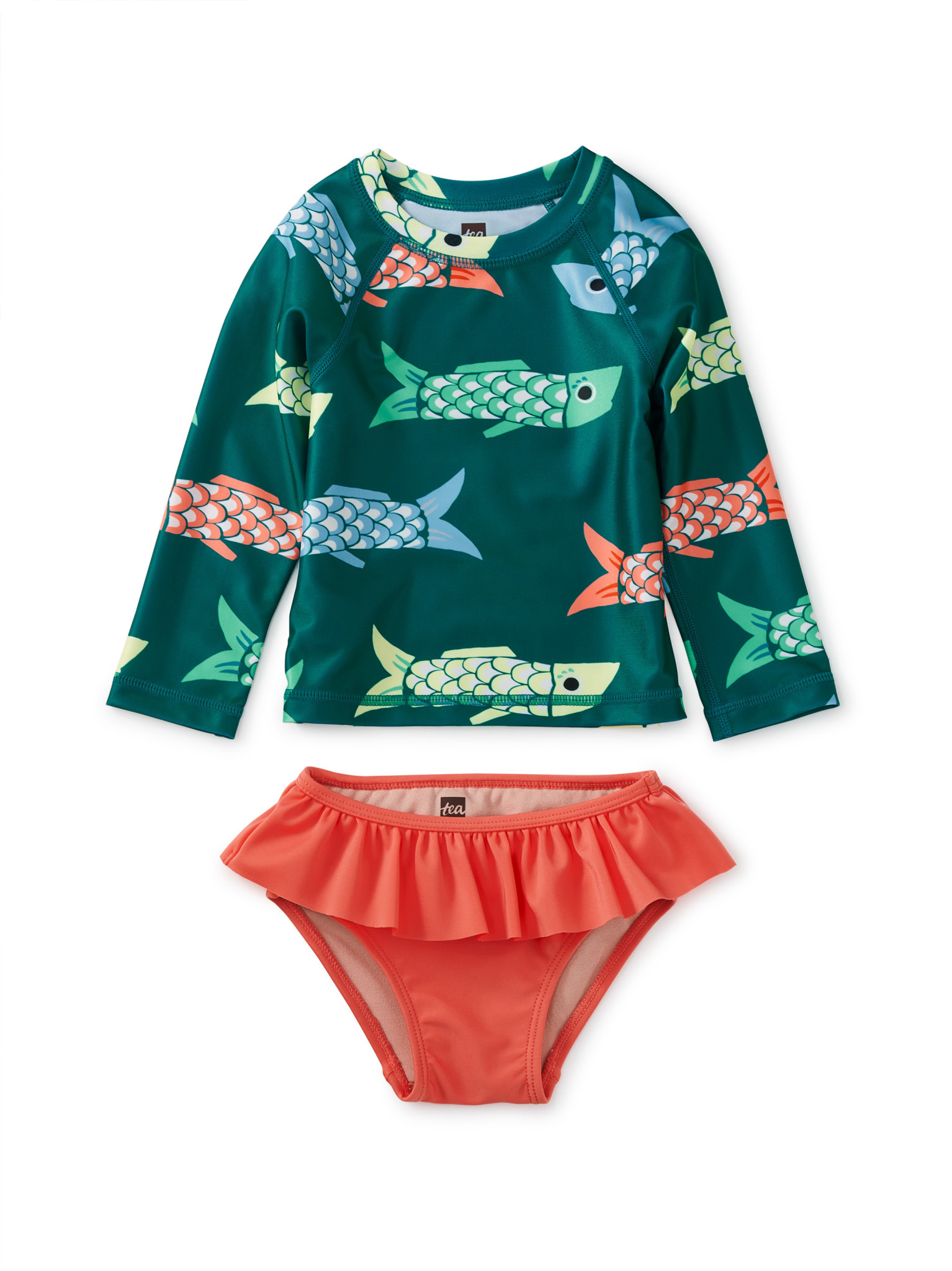 Koinobori Rash Guard Baby Set Fiddlesticks