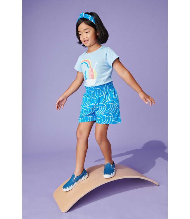 Tea Collection Big Wave High-Waist Shorts