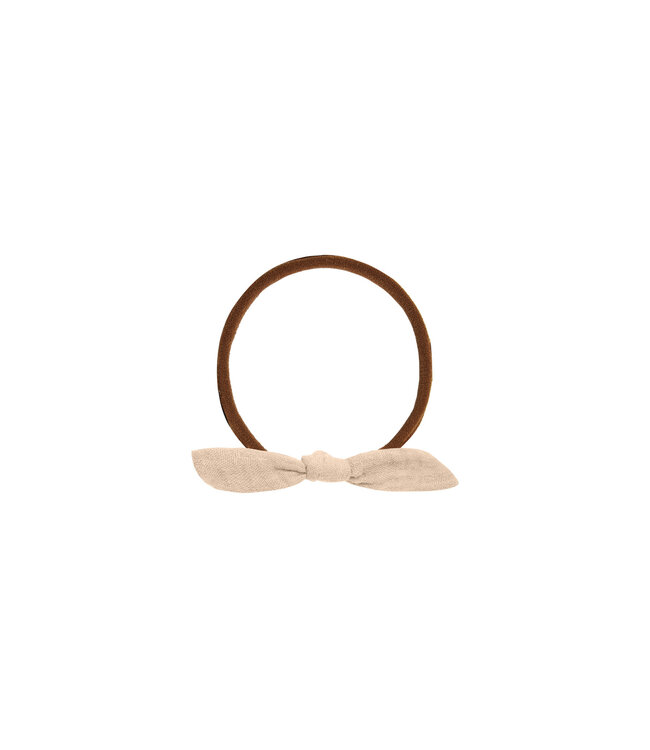 Rylee & Cru Shell & Brown Little Knot Headband