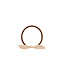 Rylee & Cru Shell & Brown Little Knot Headband