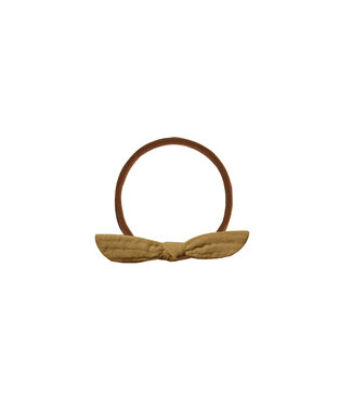 Rylee & Cru Ochre & Brown Little Knot Headband