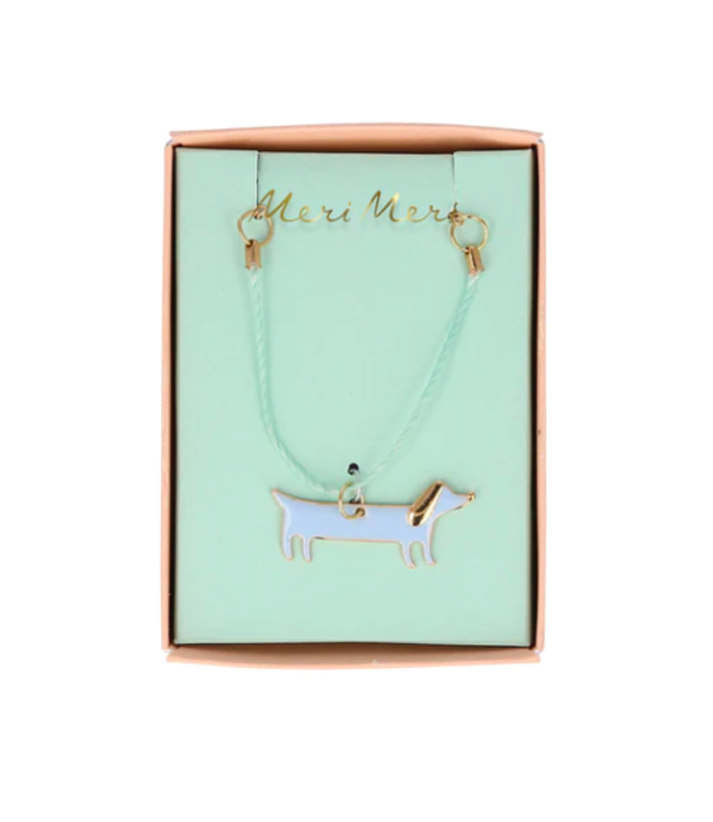 Meri Meri Sausage Dog Necklace