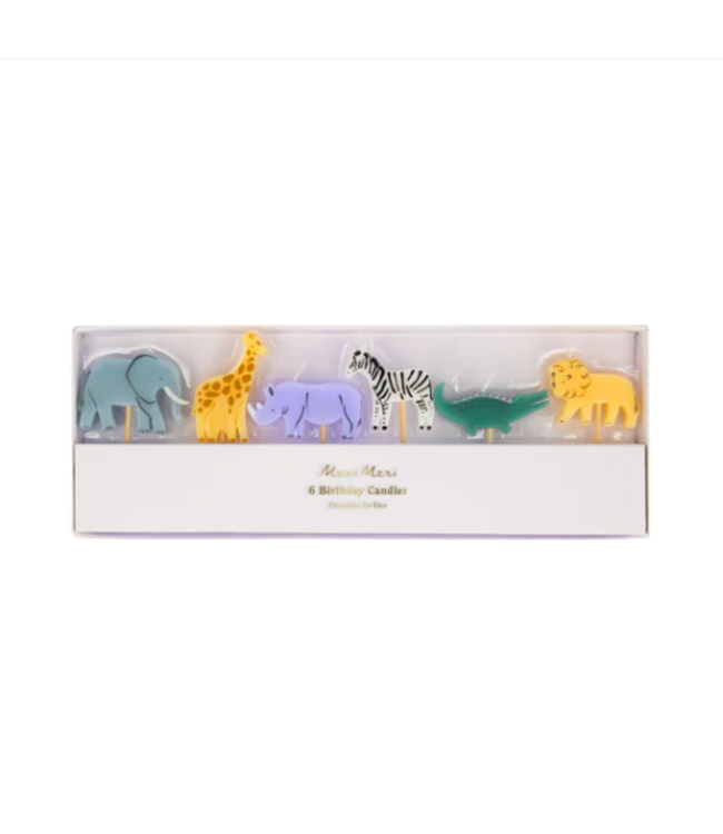 Meri Meri Mini Safari Animal Candles