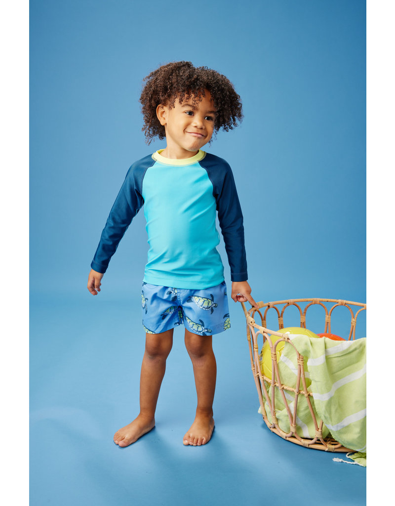 Shark Baby Rash Guard, Sun Protective Swim Shirt (Sizes 6M5T