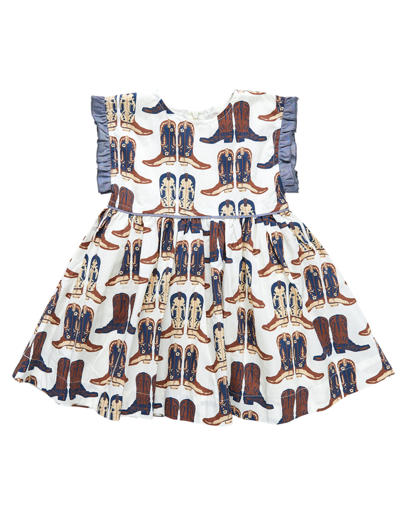 Cowboy Print Dress 