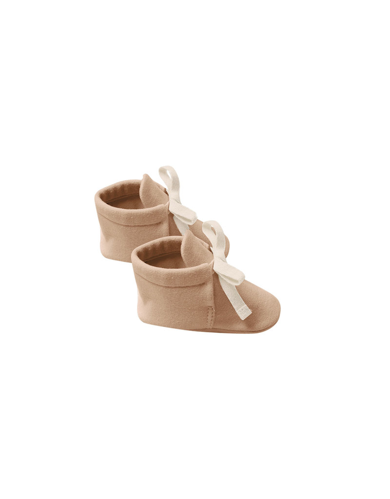 Quincy Mae Apricot Baby Booties