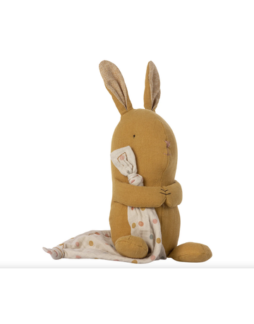 Maileg Bunny Rattle w/Blankie - Lullaby Friends