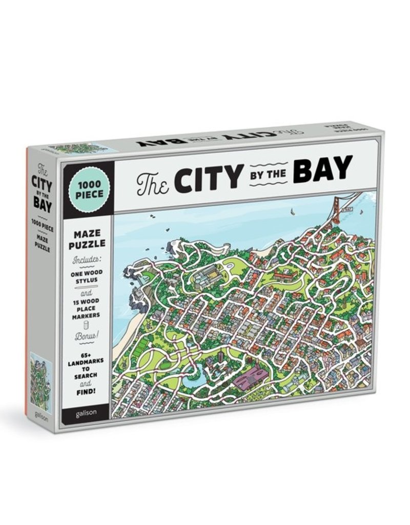 Chronicle Books The City by the Bay Puzzle - 1000 pc