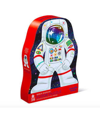 Crocodile Creek Puzzle 36 pc - Space Explorer Puzzle