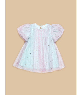 Huxbaby Flower Tulle Party Dress