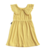 Tiny Tribe Terry Towel Collared Dress - Lemon