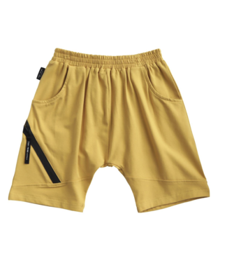 Tiny Tribe Diagonal Zip Short