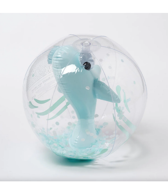 Sunnylife 3D Inflatable Beach Ball - Shark Tribe