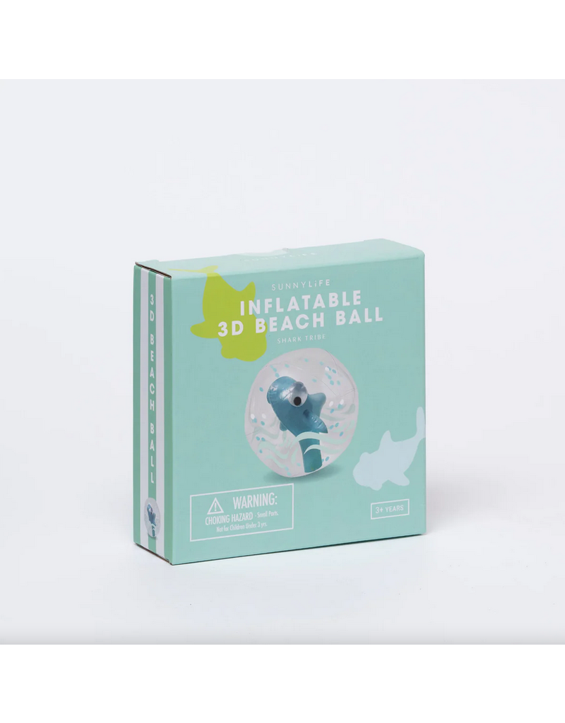 3D Inflatable Beach Ball Shark Tribe Fiddlesticks