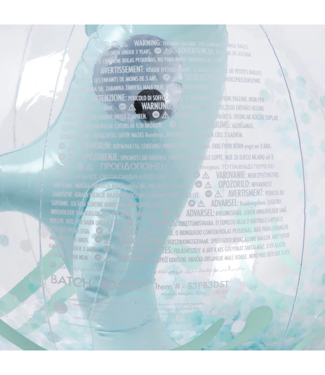 Sunnylife 3D Inflatable Beach Ball - Shark Tribe