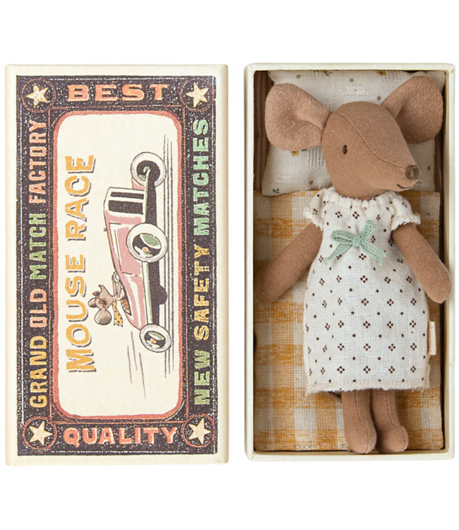 Maileg Big Sister Mouse in Matchbox