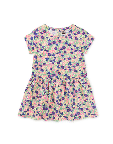 Tea Collection Double Pocket Dress - Wildflowers