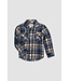 Appaman Flannel Shirt - Navy/Brown