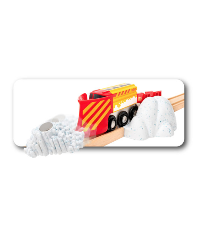 Brio Snow Plow Train