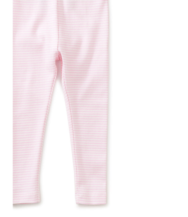 Tea Collection Stripe Baby Leggings - Pink Lady