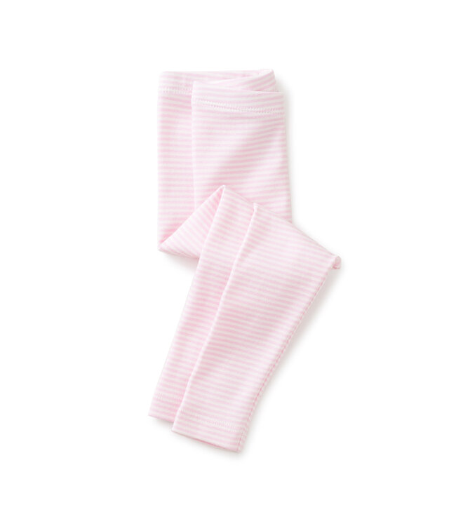 Tea Collection Stripe Baby Leggings - Pink Lady