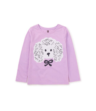 Tea Collection Poodle & Bow Baby Tee