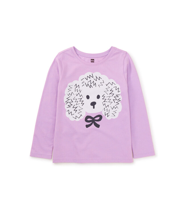 Tea Collection Poodle & Bow Baby Tee