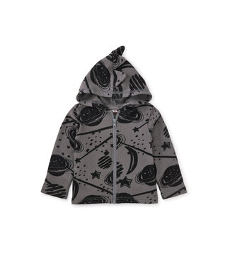 Tea Collection Spike Out Baby Hoodie - Space