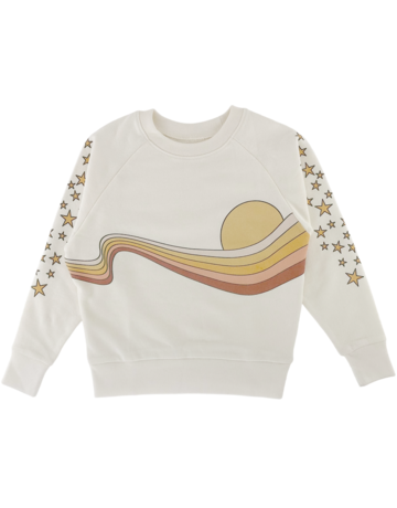 Tiny Whales Golden Era Boxy Sweatshirt