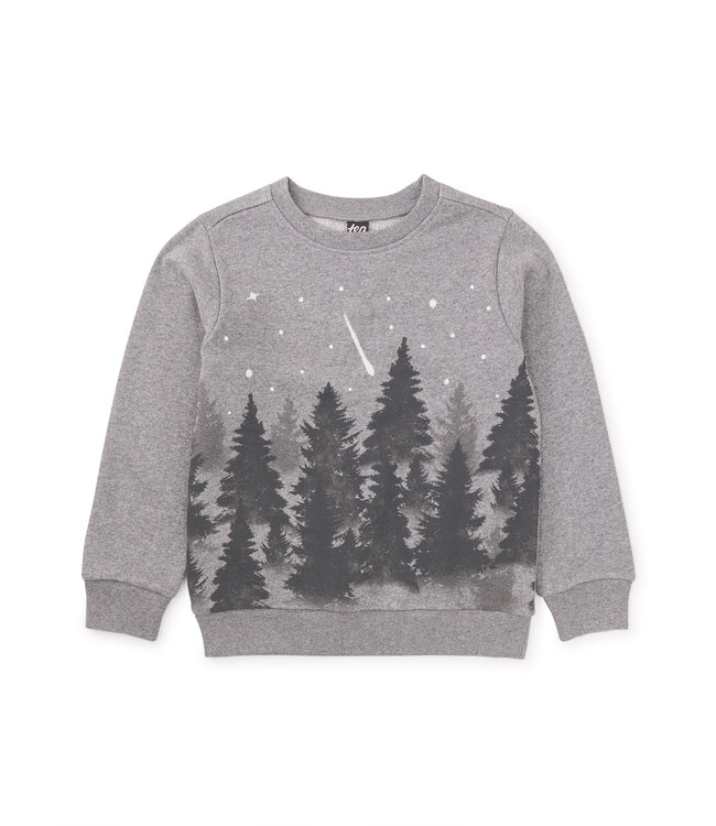 Tea Collection Forest Graphic Popover - Heather Grey