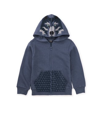 Tea Collection Wolf Head Hoodie