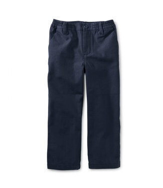 Tea Collection Relaxed Twill Pants - Indigo