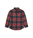 Tea Collection Plaid Button Up Shirt - Matsuri Red