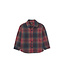 Tea Collection Plaid Baby Button Up Shirt - Matsuri Red