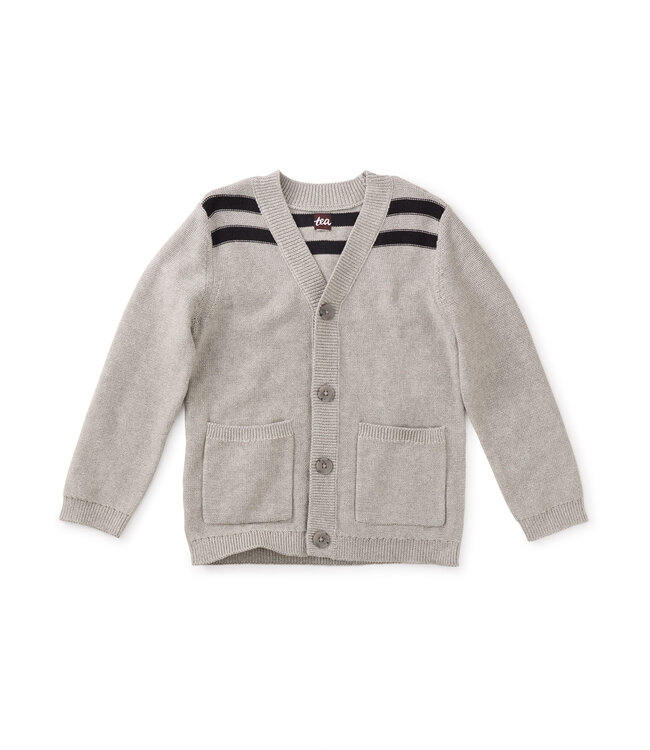 Tea Collection Heather Double Stripe Cardigan