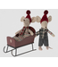 Maileg Sleigh, Mouse - Red