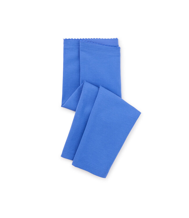 Tea Collection Solid Leggings - Aegean Blue
