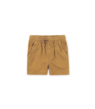 Tea Collection Make Tracks Baby Shorts - Whole Wheat